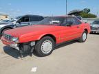 1988 CADILLAC ALLANTE    for sale at Copart TX - DALLAS SOUTH