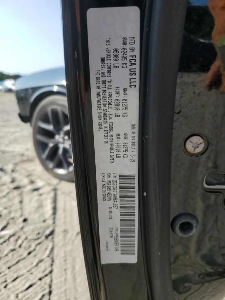 2019 Dodge Challenger R/T VIN: 2C3CDZBT0KH641357 Lot: 66917695