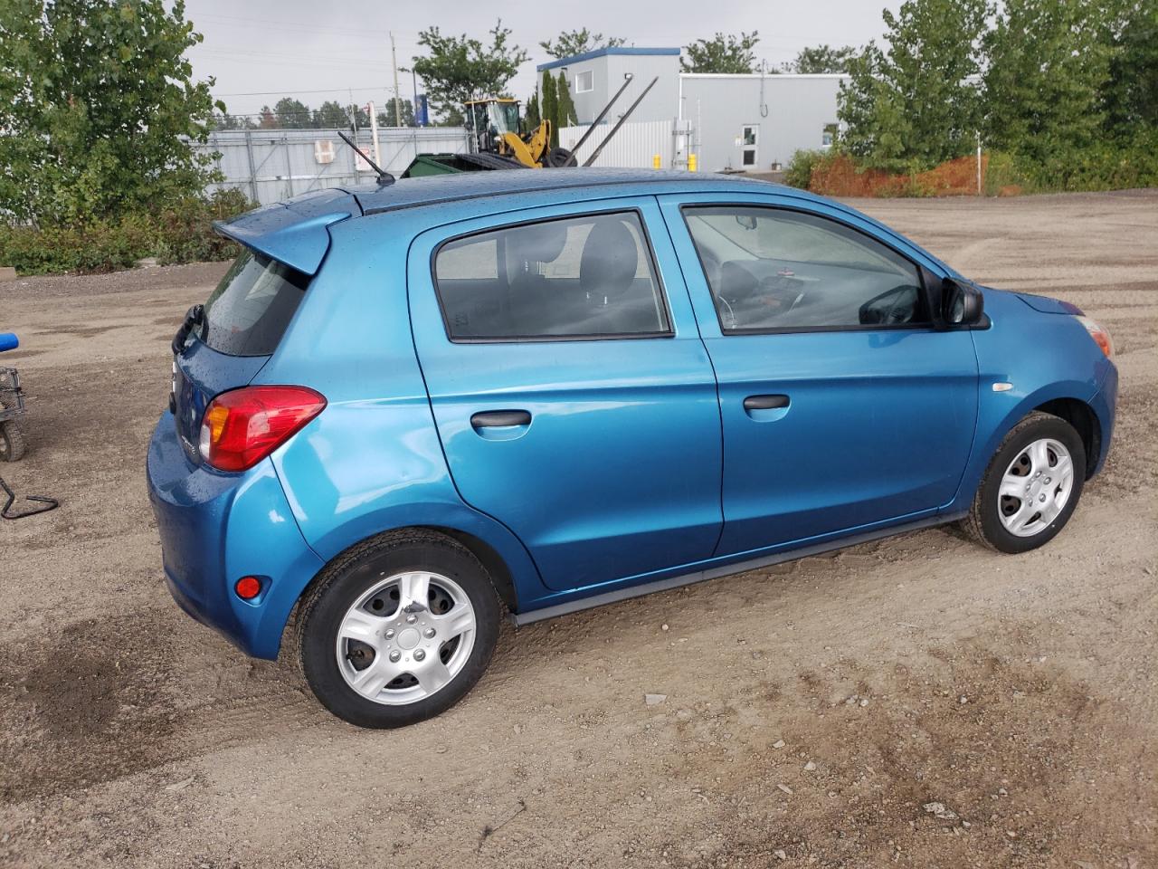 2015 Mitsubishi Mirage De blue null gas ML32A3HJ9FH005862 photo #4