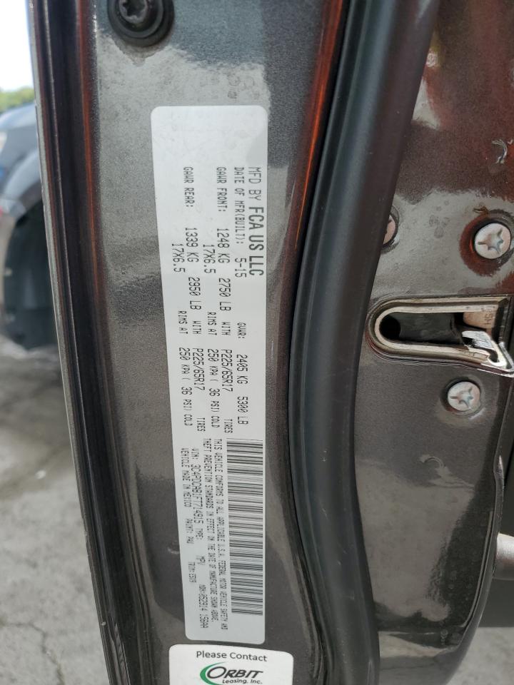 2015 Dodge Journey Se VIN: 3C4PDCAB1FT714915 Lot: 70265355