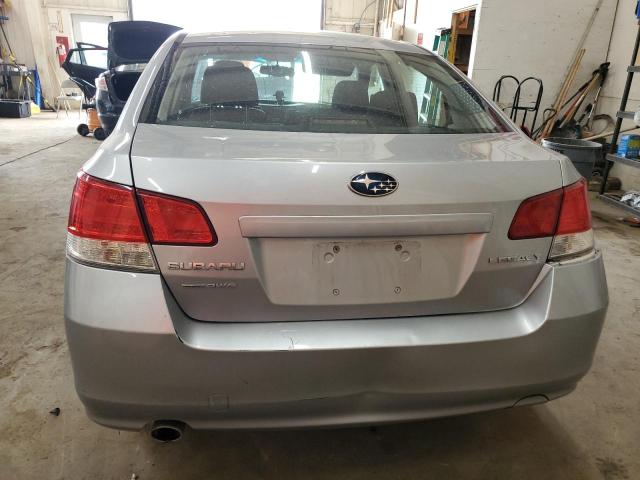  SUBARU LEGACY 2012 Srebrny