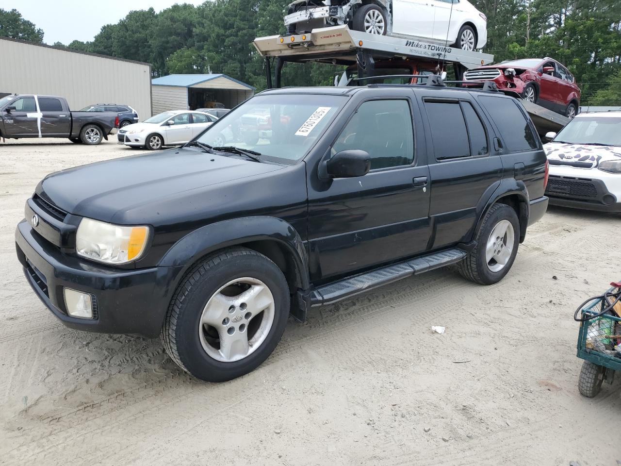 INFINITI QX4 2001. Lot# 67601305. VIN JNRDR07Y41W112284. Photo 1