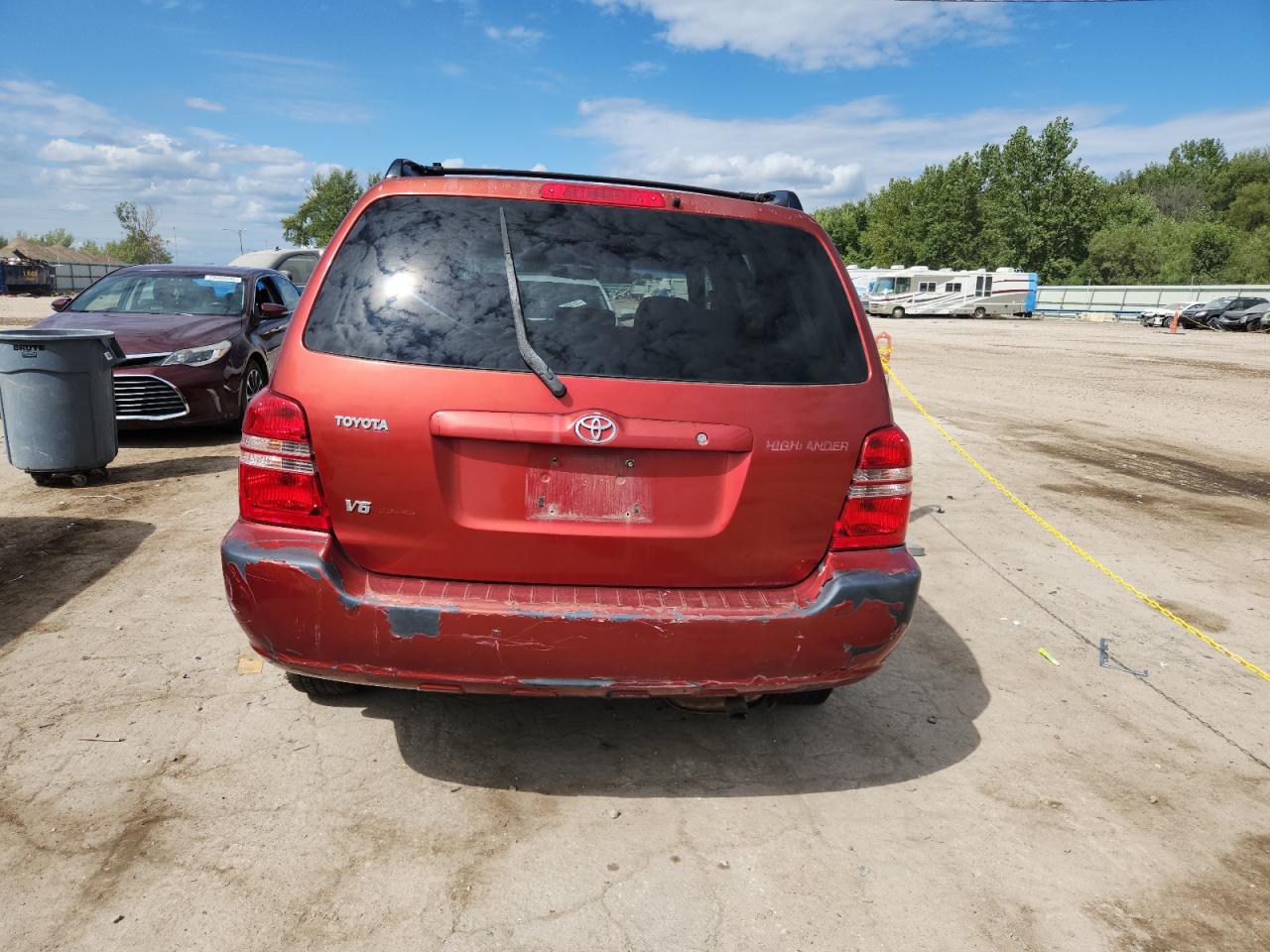 2002 Toyota Highlander Limited VIN: JTEHF21A520057166 Lot: 70727805