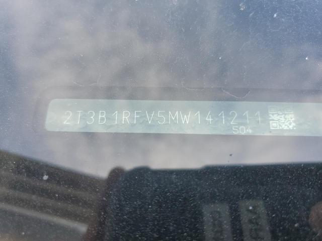 2021 TOYOTA RAV4 LE  