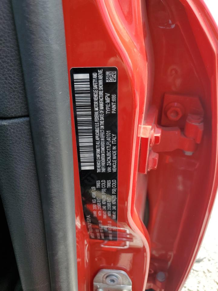 2020 Jeep Renegade Trailhawk VIN: ZACNJBC17LPL40101 Lot: 67309085