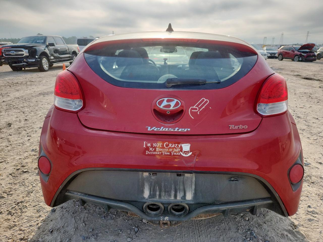 2016 Hyundai Veloster Turbo VIN: KMHTC6AE8GU273073 Lot: 70575755