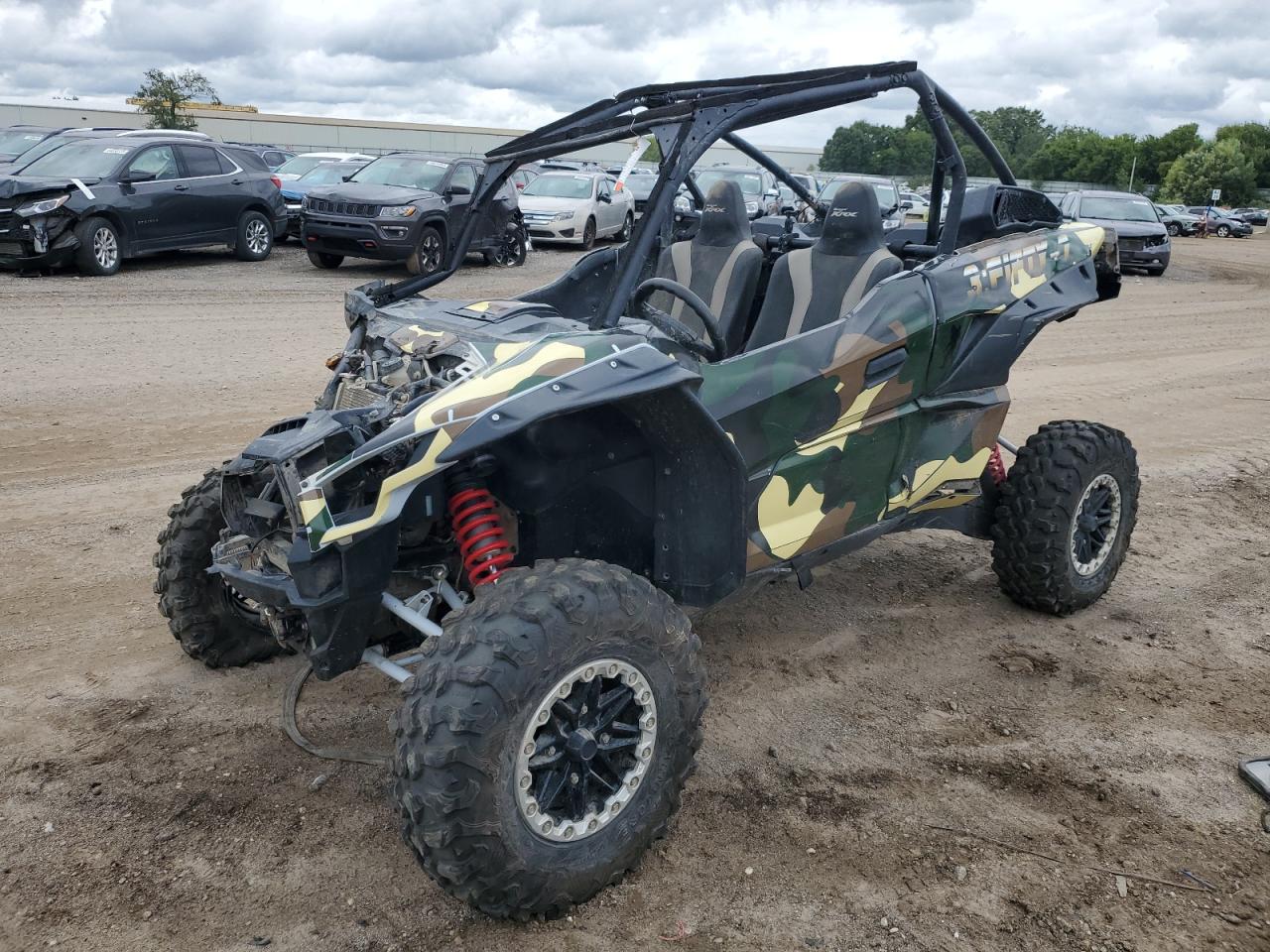 2020 Kawasaki Krf 1000 A green null gas JKARFCA15LB501578 photo #3