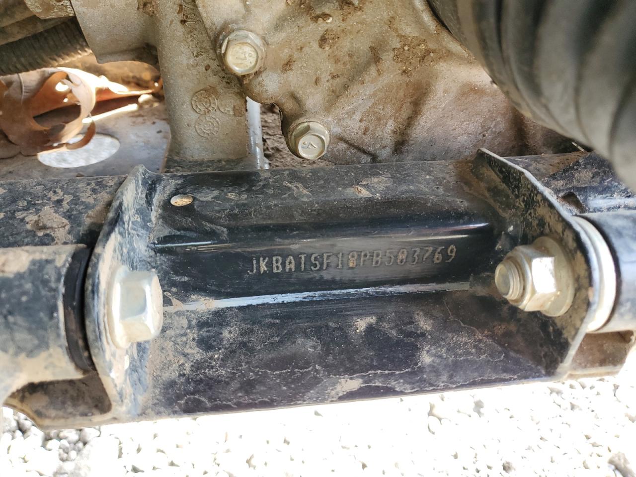 2023 Kawasaki Kat820 F VIN: JKBATSF18PB503769 Lot: 70130765