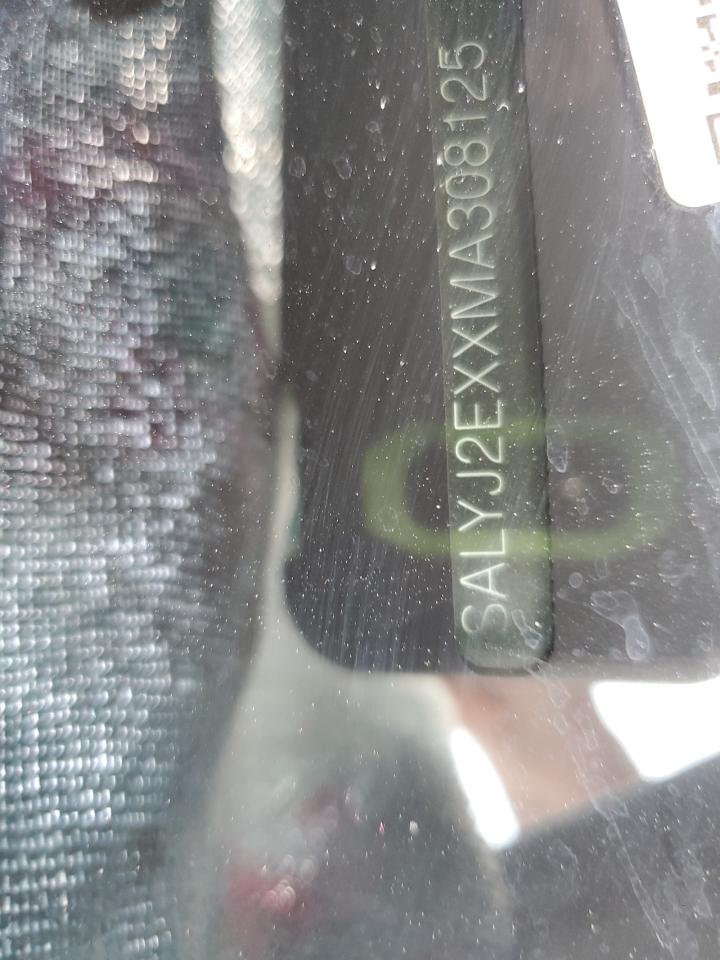 2021 Land Rover Range Rover Velar S VIN: SALYJ2EXXMA308125 Lot: 69042755