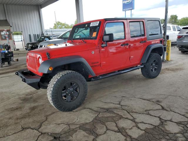 JEEP WRANGLER 2017 Czerwony