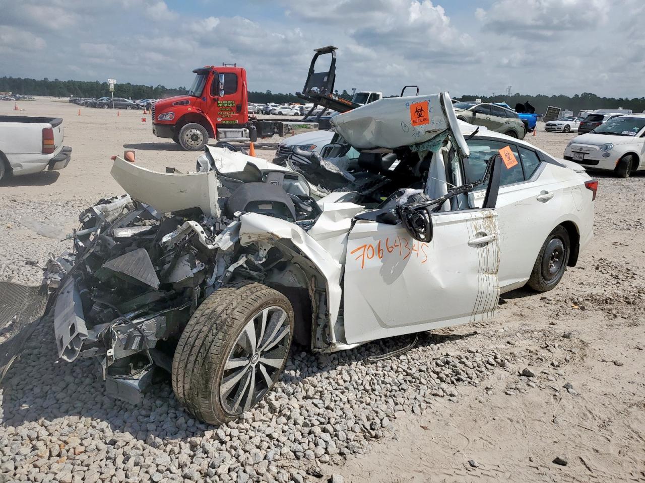 2021 Nissan Altima Sr white null gas 1N4BL4CV4MN302307 photo #1