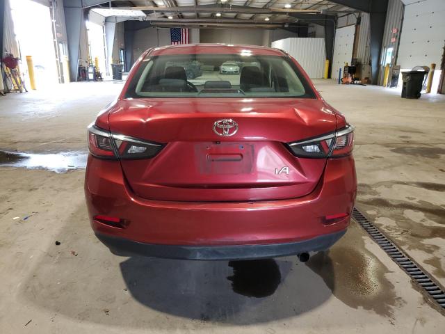  TOYOTA YARIS 2017 Czerwony