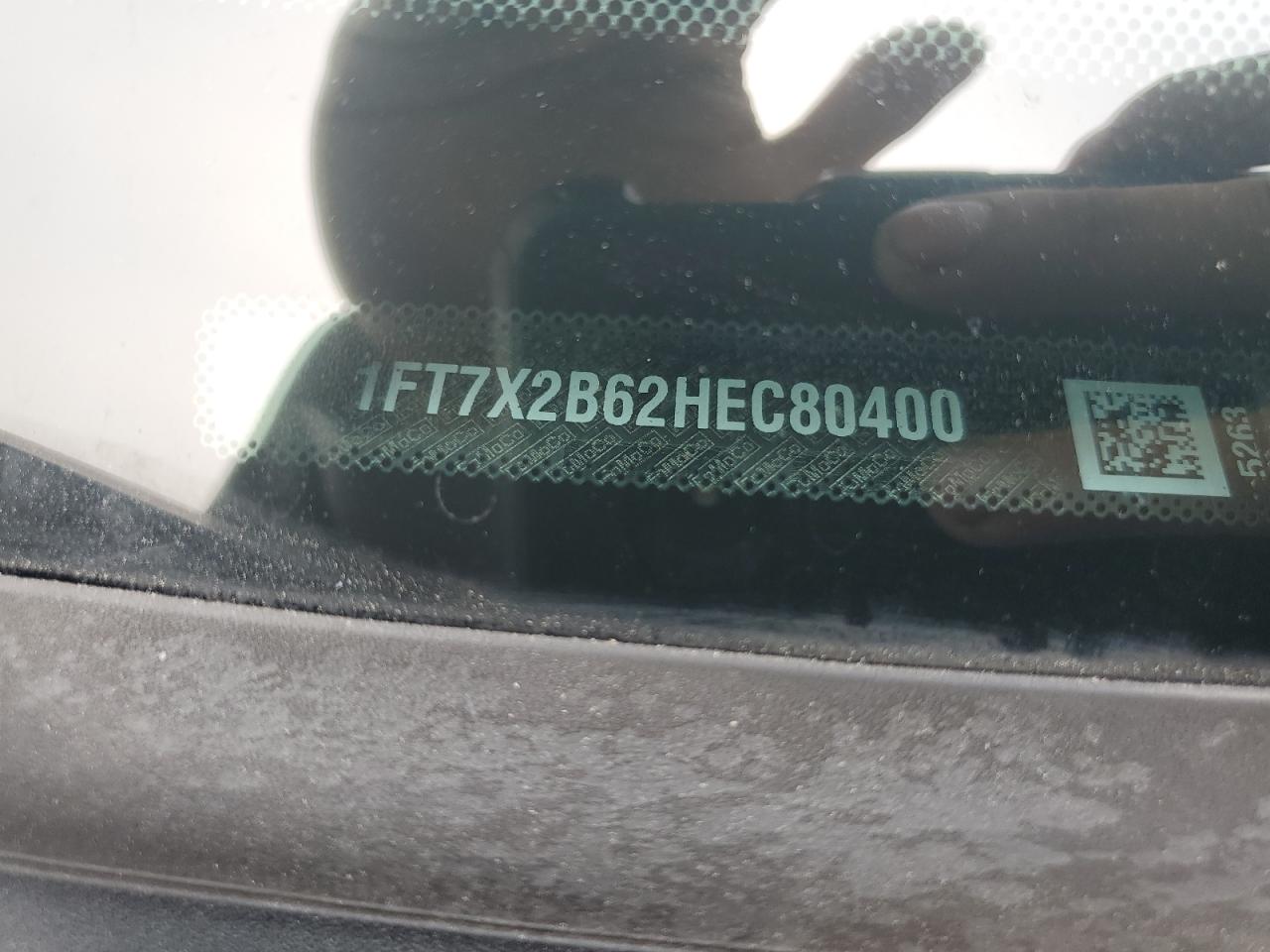 2017 Ford F250 Super Duty VIN: 1FT7X2B62HEC80400 Lot: 66809345