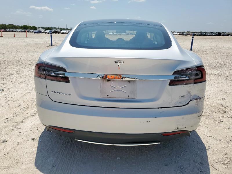  TESLA MODEL S 2014 Silver