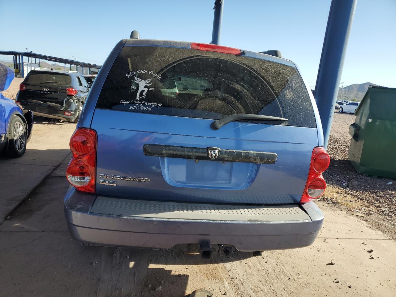2007 Dodge Durango Slt VIN: 1D8HB48N37F535885 Lot: 67196015