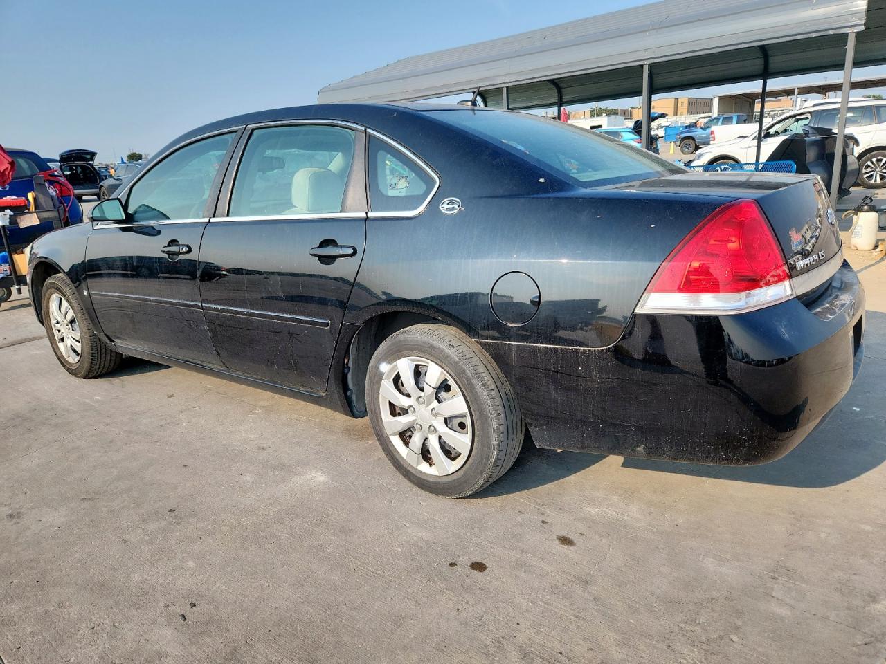 2006 Chevrolet Impala Ls black sedan flexible 2G1WB58K369339866 photo #3