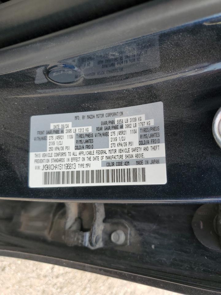 2025 Mazda Cx-90 Premium Sport VIN: JM3KKCHA1S1196813 Lot: 70804805