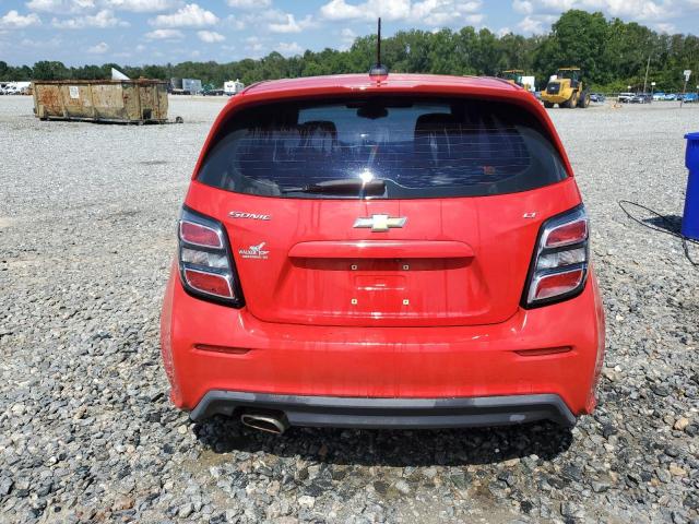  CHEVROLET SONIC 2017 Красный