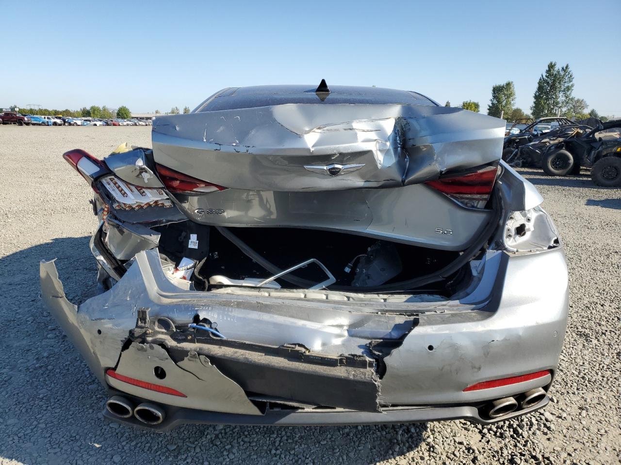 2017 Genesis G80 Ultimate VIN: KMHGN4JFXHU173339 Lot: 69296915