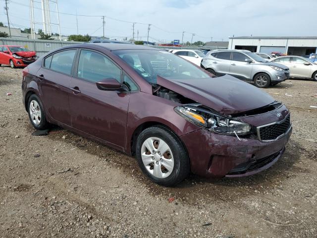  KIA FORTE 2017 Maroon