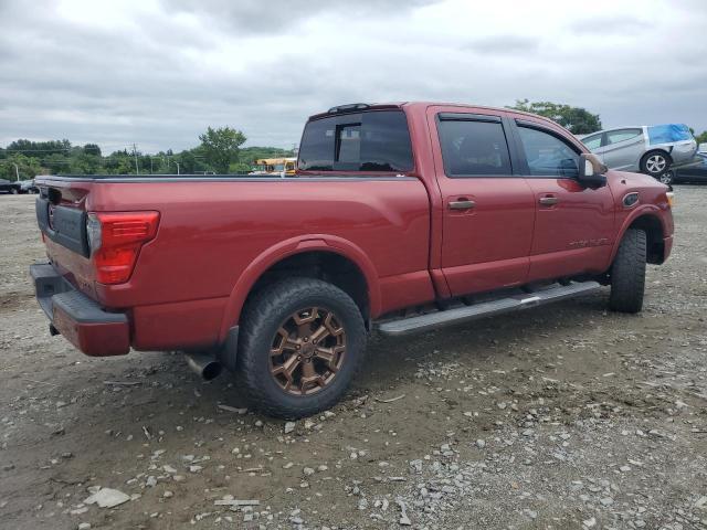 Pickups NISSAN TITAN 2016 Red
