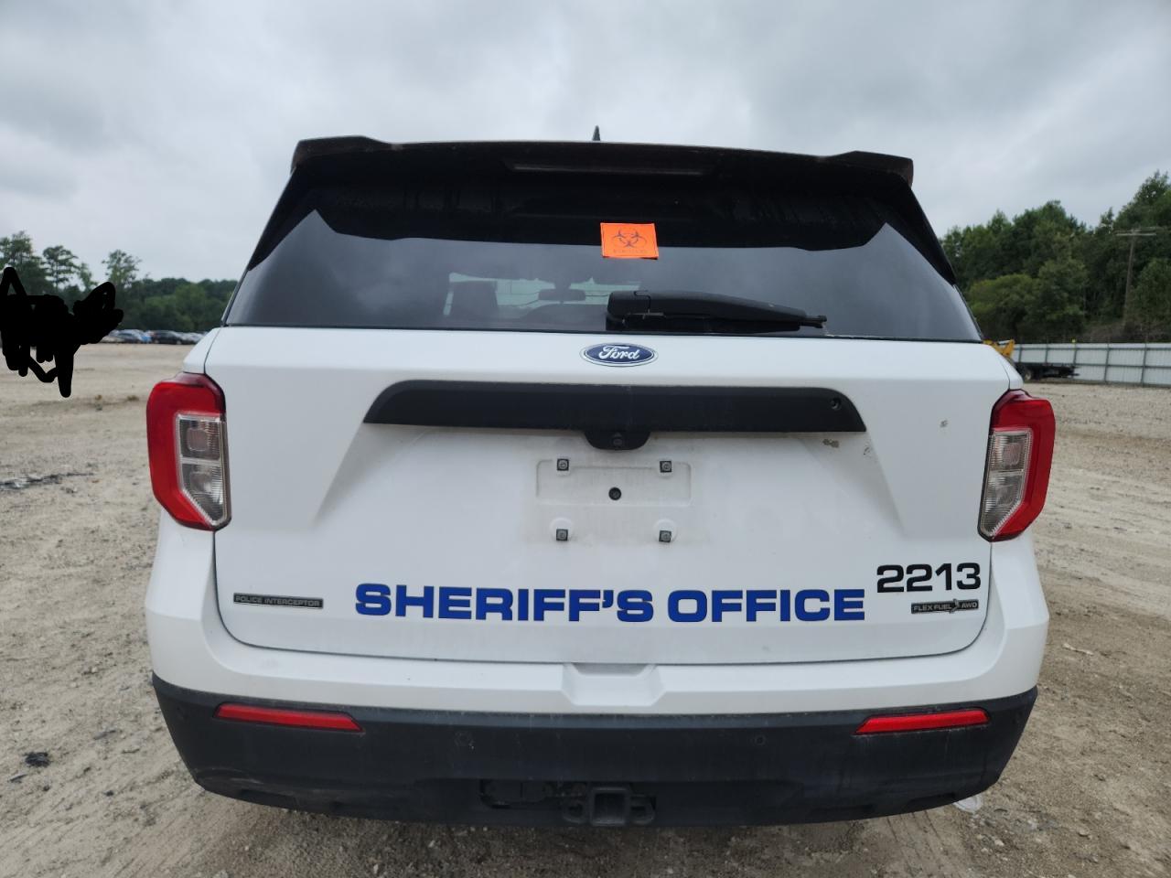 2022 Ford Explorer Police Interceptor VIN: 1FM5K8AB7NGA02742 Lot: 68508105