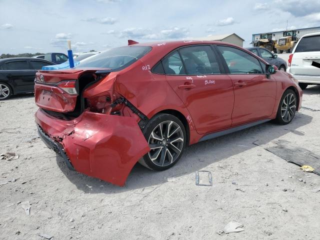  TOYOTA COROLLA 2020 Красный