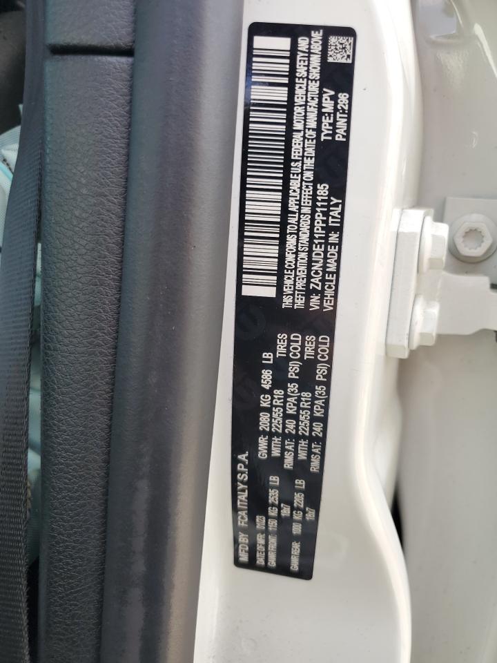 2023 Jeep Renegade Altitude VIN: ZACNJDE11PPP11185 Lot: 69073835