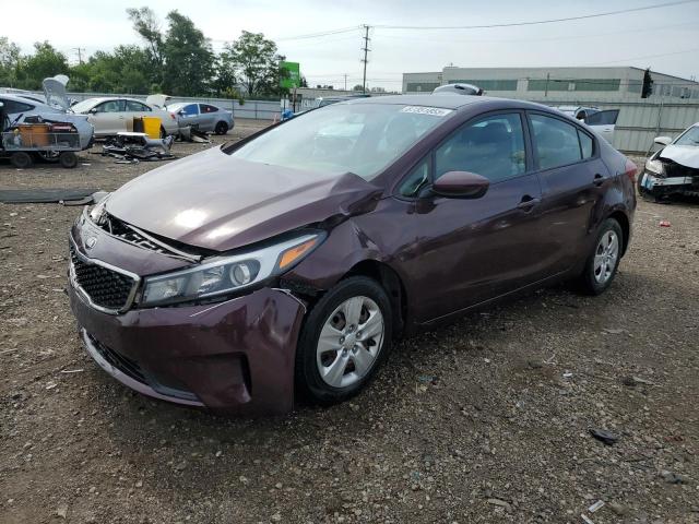  KIA FORTE 2017 Maroon
