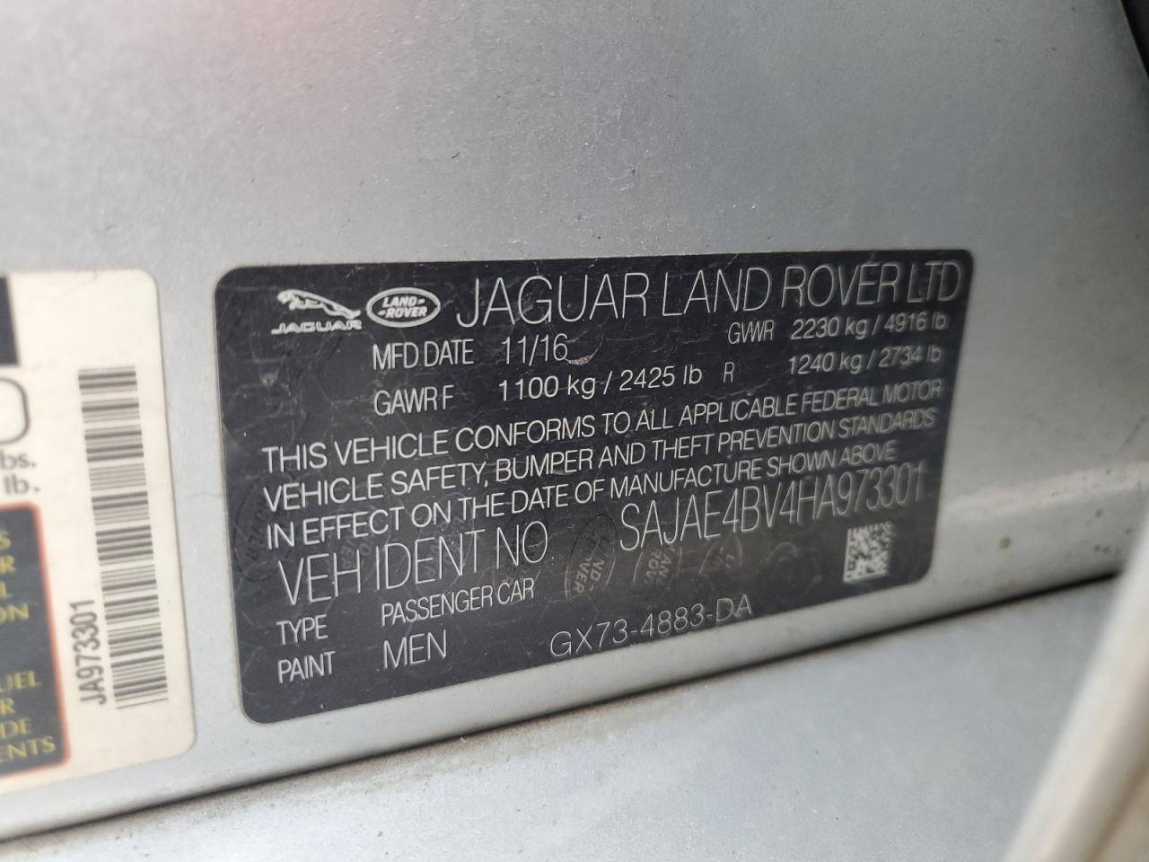 2017 Jaguar Xe Prestige VIN: SAJAE4BV4HA973301 Lot: 67840955