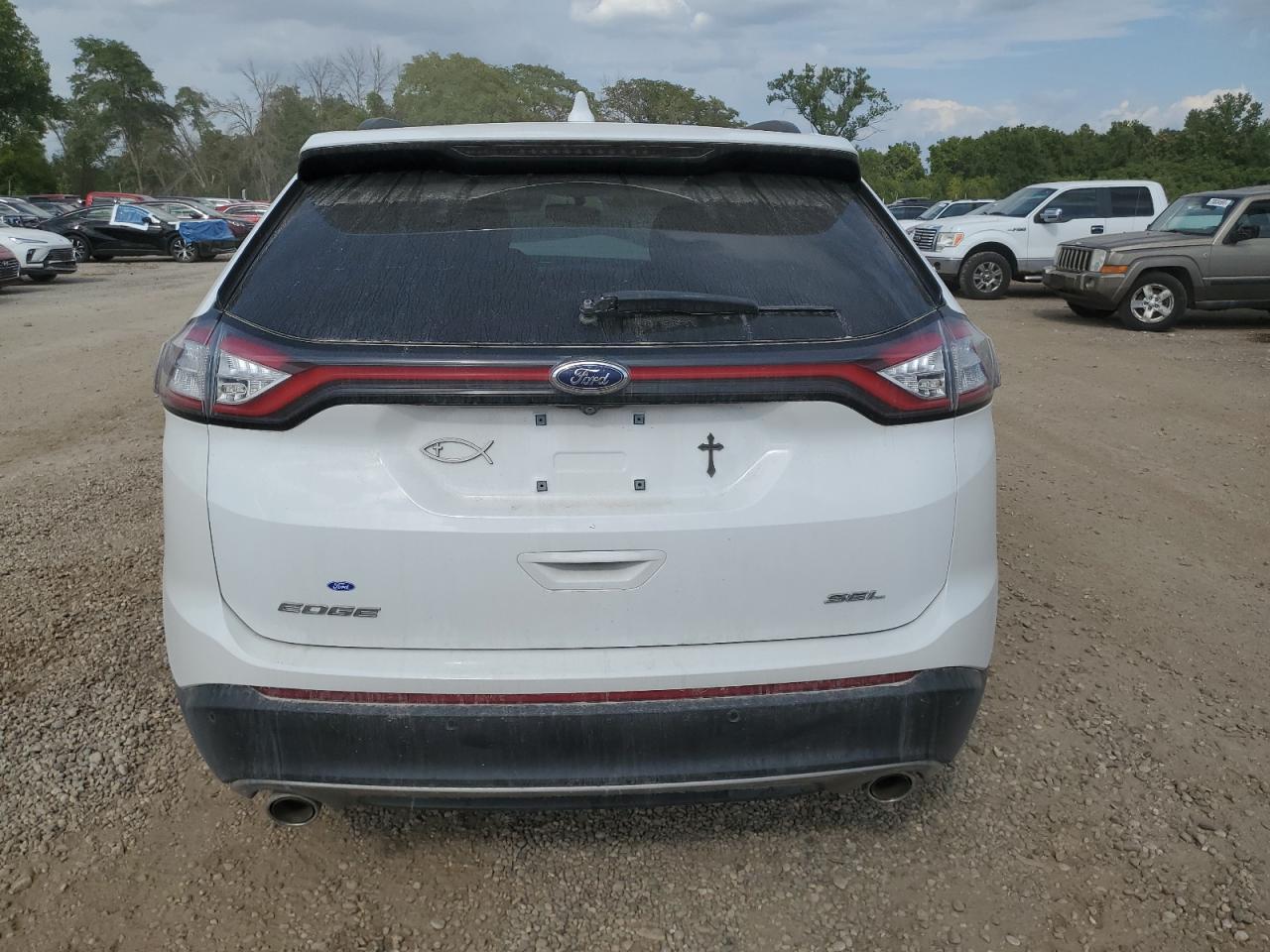 2018 Ford Edge Sel VIN: 2FMPK3J8XJBB52247 Lot: 71002595