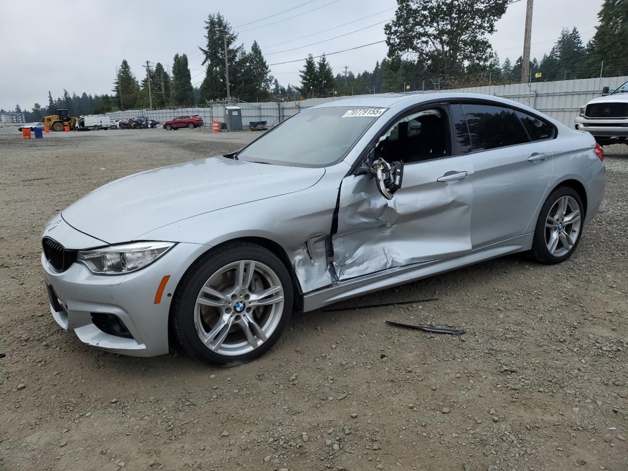 2016 BMW 428 Xi Gran Coupe Sulev silver null gas WBA4C9C50GG139676 photo #1