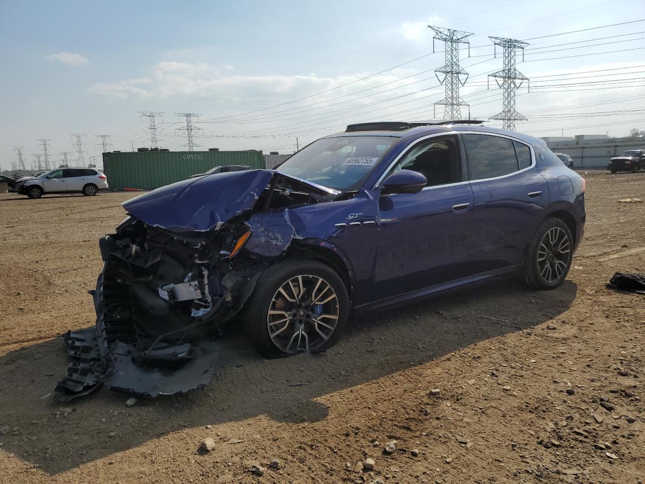 2023 Maserati Grecale Gt blue null gas ZN682AVA9P7416536 photo #1