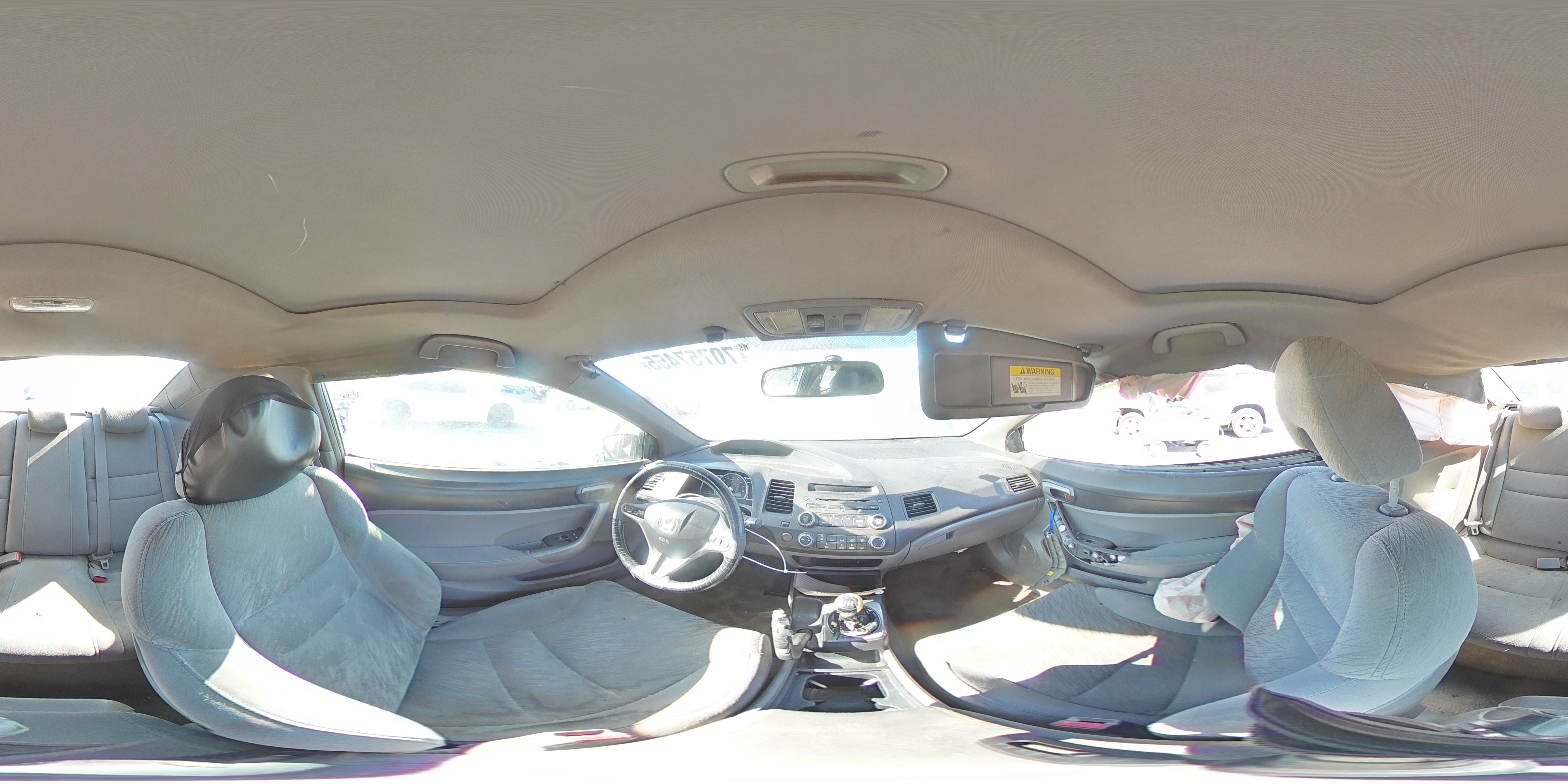 2007 Honda Civic Ex VIN: 2HGFG11807H533571 Lot: 70757455