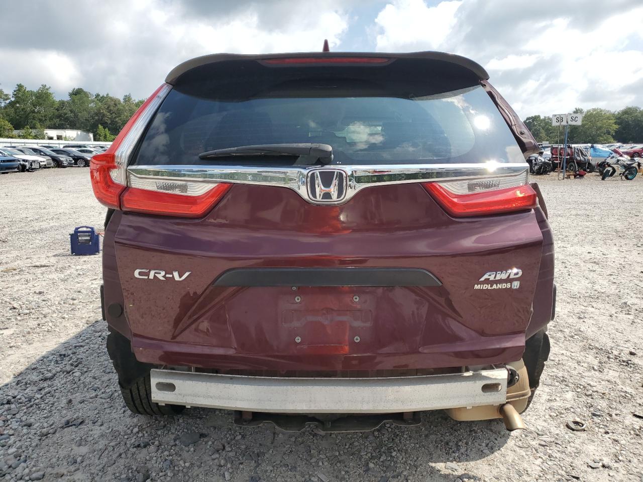 2019 Honda Cr-V Lx VIN: 2HKRW6H36KH213709 Lot: 69592945