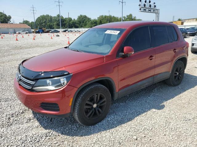 Parquets VOLKSWAGEN TIGUAN 2014 Czerwony