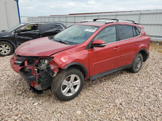  TOYOTA RAV4 2014 Czerwony