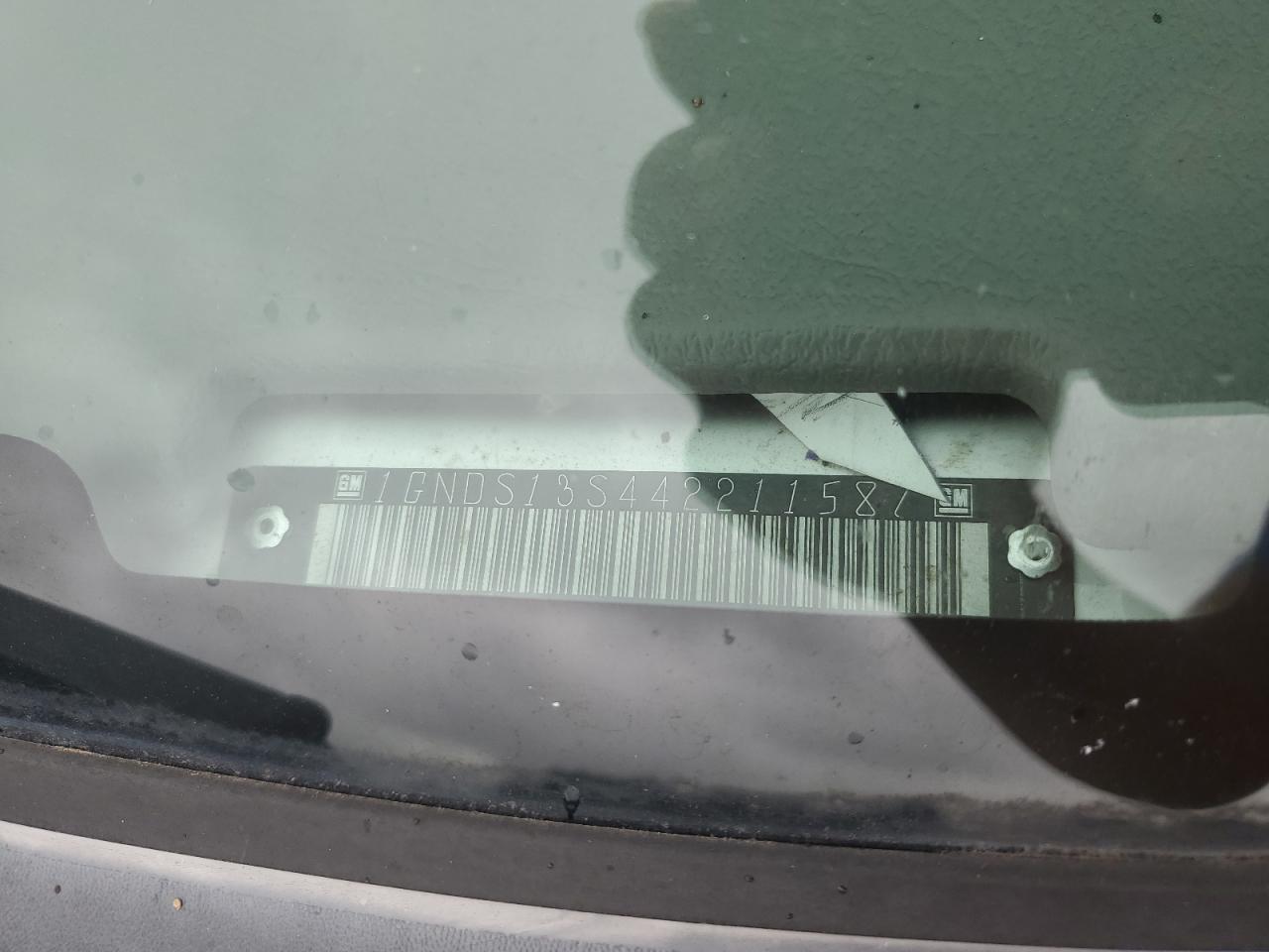 2004 Chevrolet Trailblazer Ls VIN: 1GNDS13S442211587 Lot: 67394375