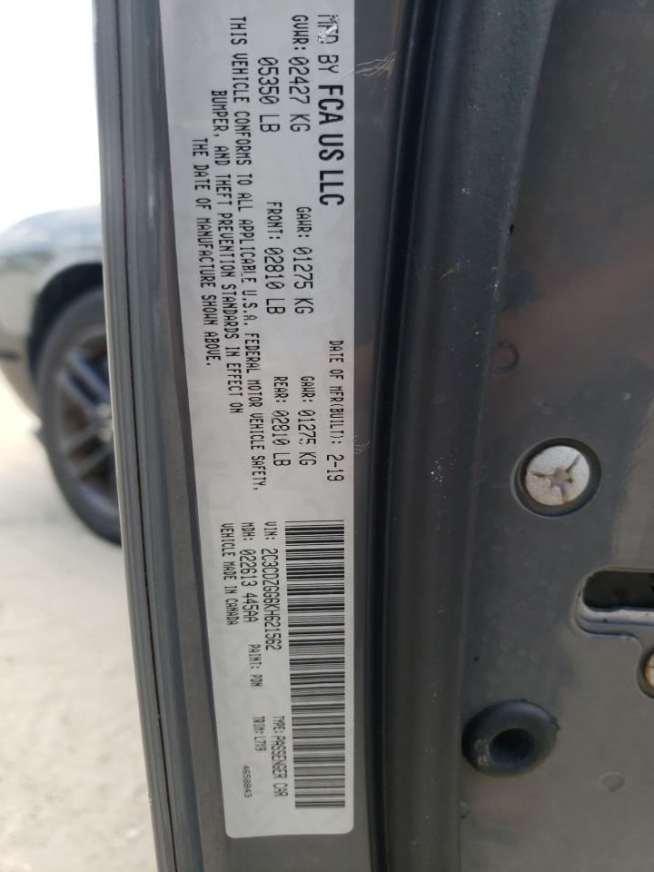 2019 Dodge Challenger Sxt VIN: 2C3CDZGG6KH621562 Lot: 68530495