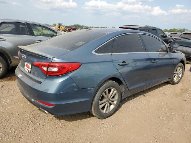 Sedans HYUNDAI SONATA 2015 Granatowy