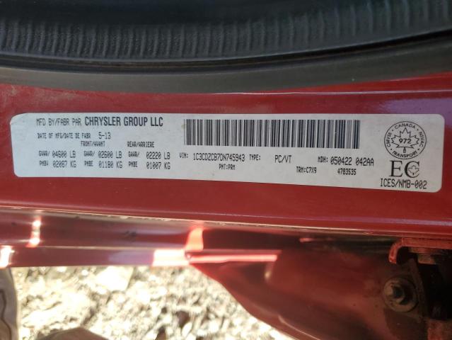 2013 DODGE AVENGER SXT  