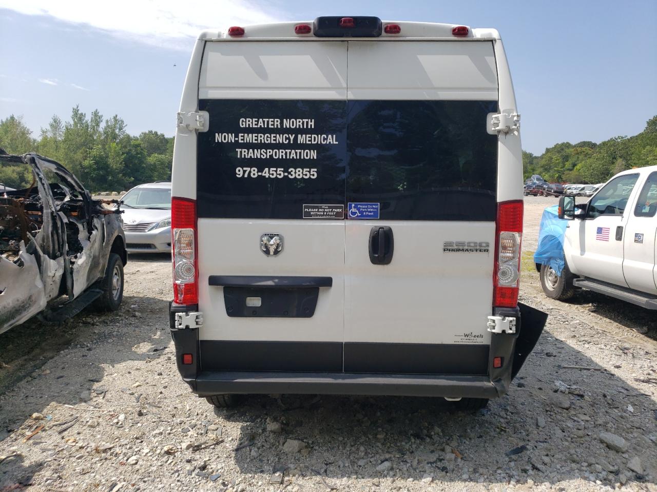 2024 Ram Promaster 2500 2500 High VIN: 3C6LRVPG7RE105987 Lot: 67894725