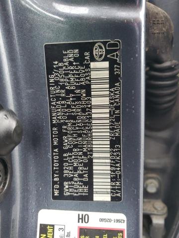 2014 TOYOTA COROLLA L  