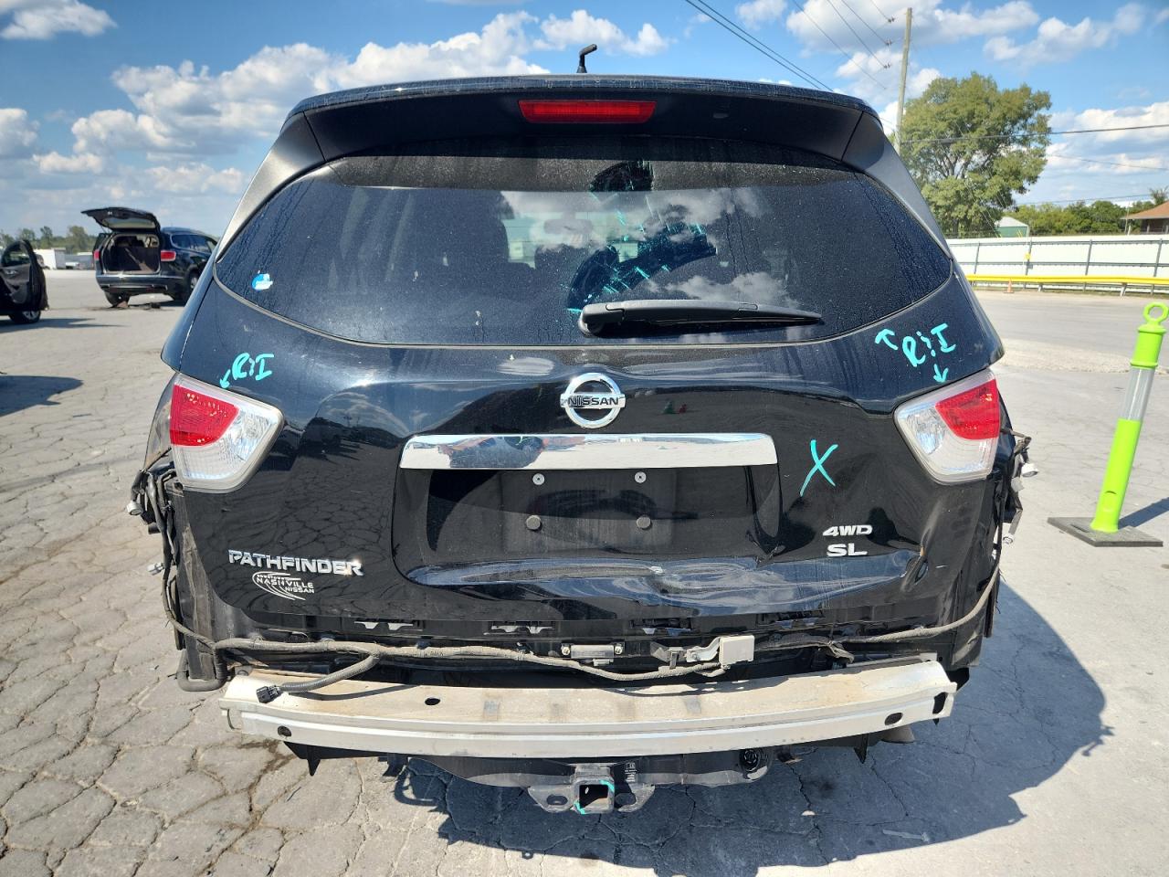 2013 Nissan Pathfinder S VIN: 5N1AR2MMXDC613634 Lot: 71002365