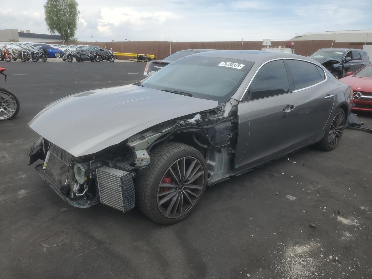 2019 Maserati Quattroporte S grey null gas ZAM56YPA5K1339489 photo #1