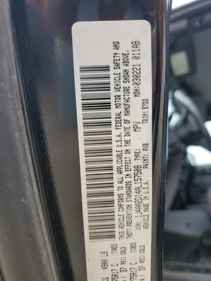 2010 Jeep Wrangler Sport VIN: 1J4AA2D14AL157508 Lot: 68576645