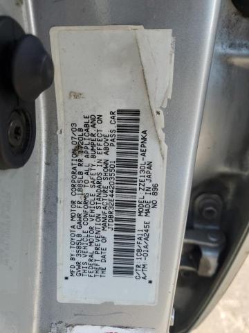 2004 TOYOTA COROLLA CE  