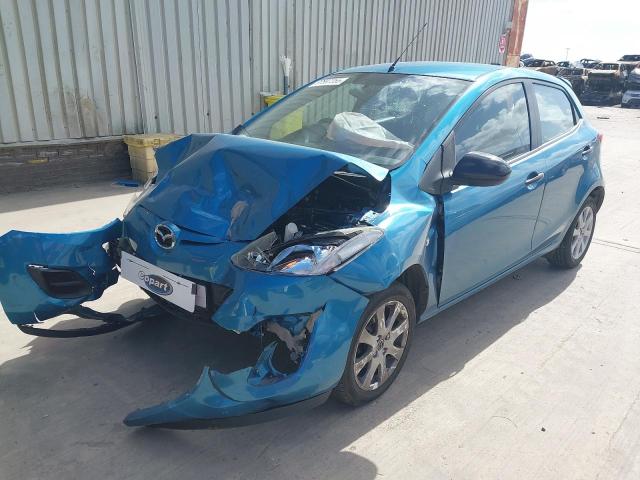 2015 MAZDA 2 SE for sale at Copart PETERLEE