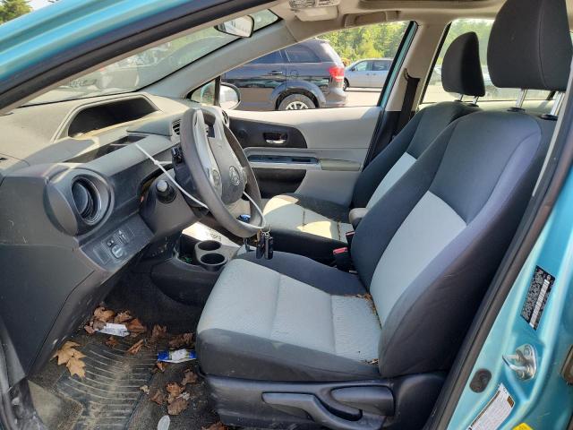 Hatchbacks TOYOTA PRIUS 2014 Turquoise