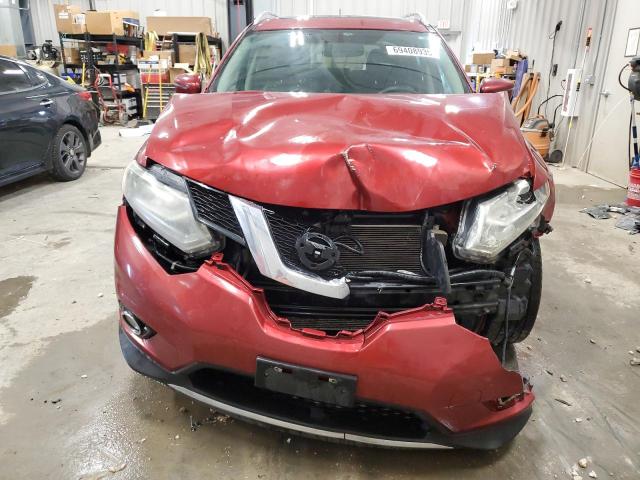  NISSAN ROGUE 2016 Красный